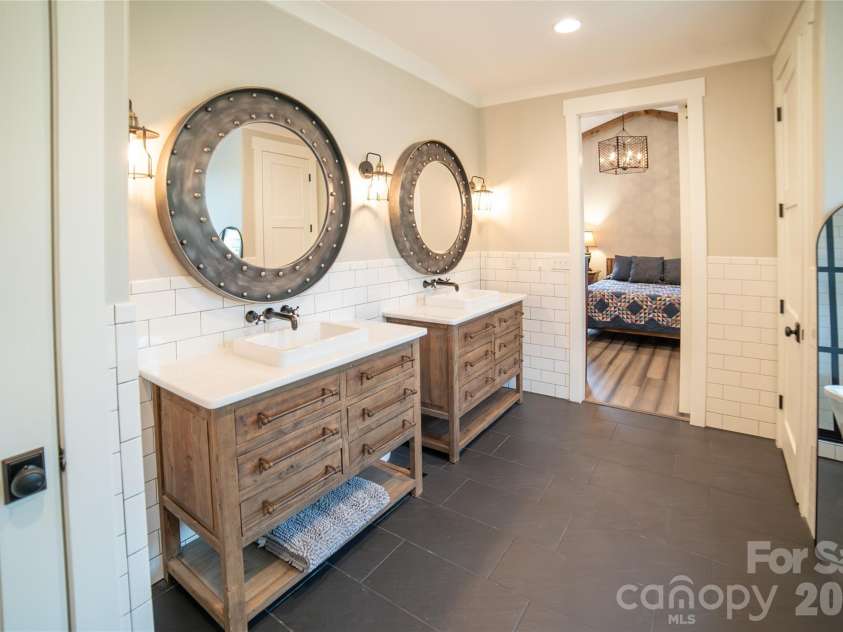 2004 Fergusons Folly Drive, Nebo, NC 28761.  MLS# CAR4349625, YatesRealty ID 7379. Double vanities