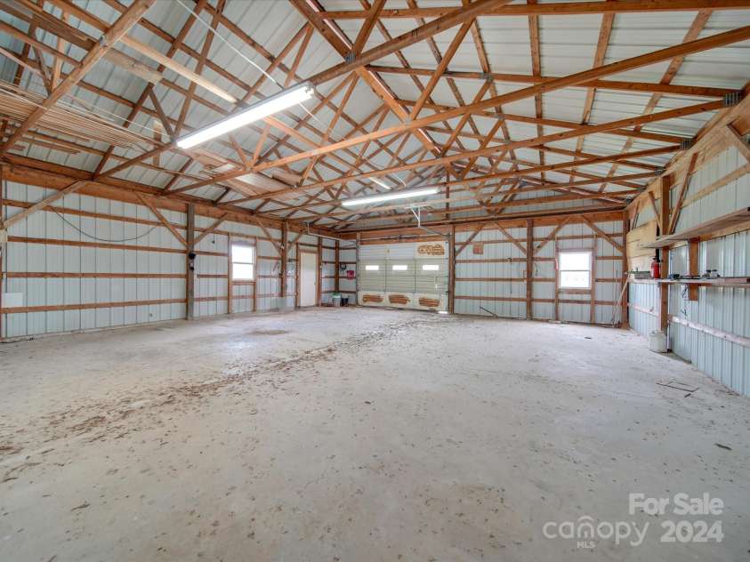 8510 Olive Branch Road, Marshville, NC 28103.  MLS# CAR4189681, YatesRealty ID 738. Inside Shop