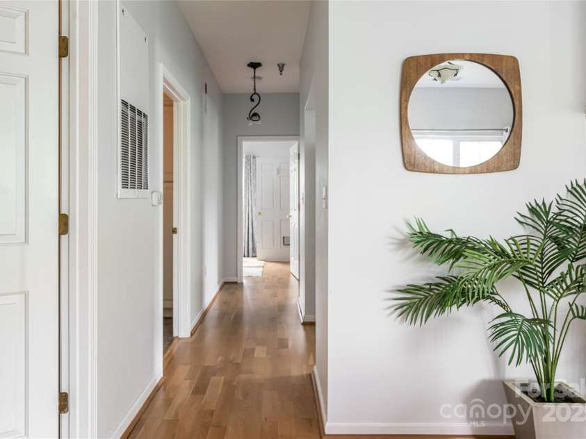 64 Clingman Avenue, Asheville, NC 28801.  MLS# CAR4285759, YatesRealty ID 7381. Hardwood floors throughout