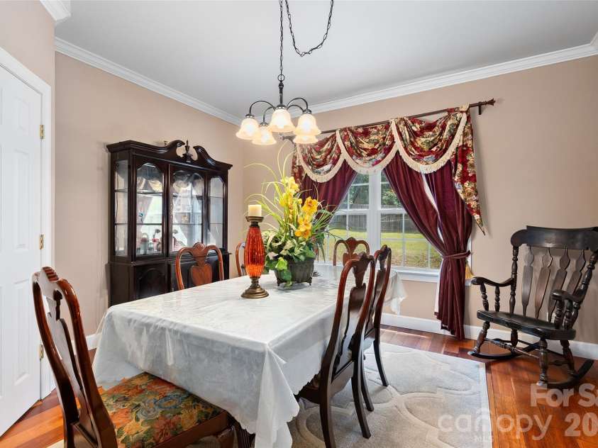 165 Sequoyah Drive, Waynesville, NC 28785.  MLS# CAR4396850, YatesRealty ID 7402. Formal dining room