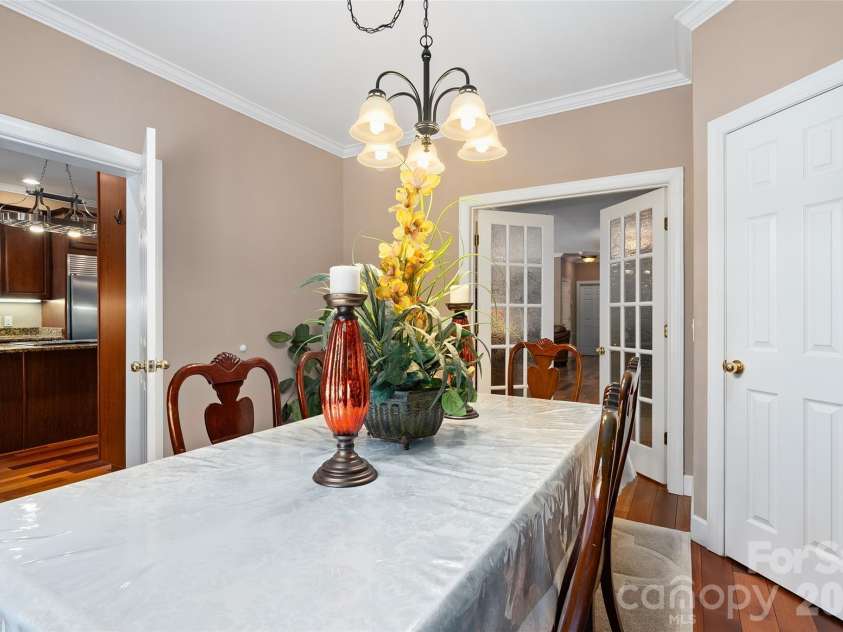 165 Sequoyah Drive, Waynesville, NC 28785.  MLS# CAR4396850, YatesRealty ID 7402. Formal dining room
