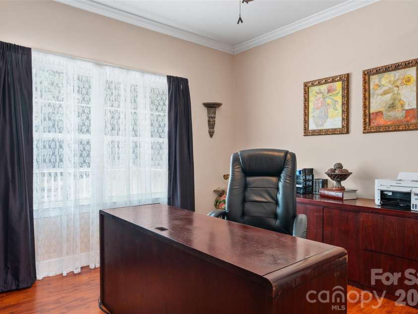 165 Sequoyah Drive, Waynesville, NC 28785.  MLS# CAR4396850, YatesRealty ID 7402. Office area