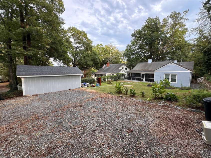 131 Glendale Avenue, Concord, NC 28025.  MLS# CAR4190131, YatesRealty ID 7408. Back Yard & Shed