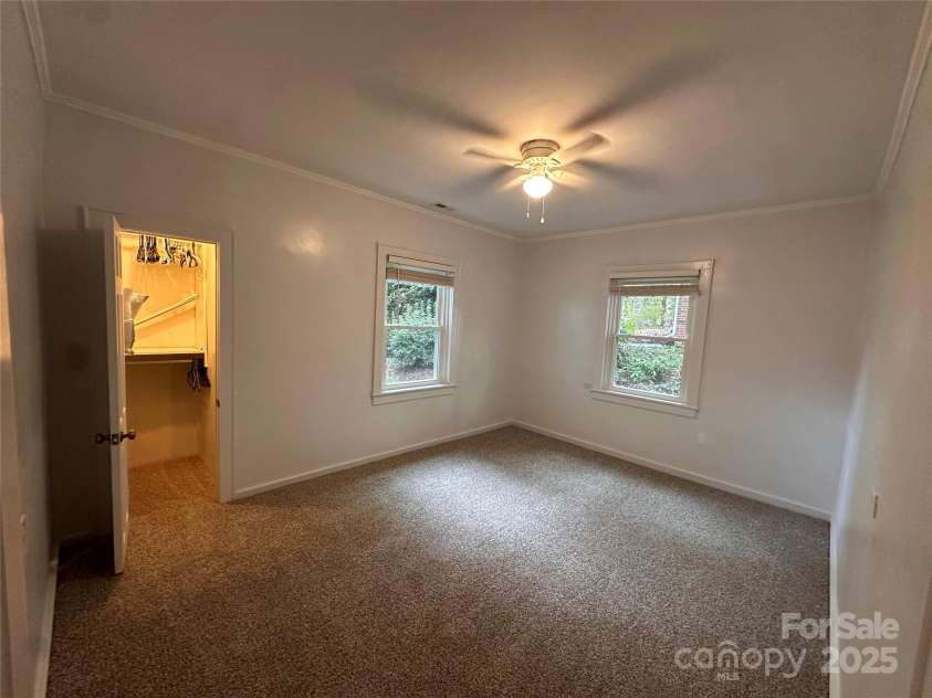 131 Glendale Avenue, Concord, NC 28025.  MLS# CAR4190131, YatesRealty ID 7408. Bed 3 & Closet