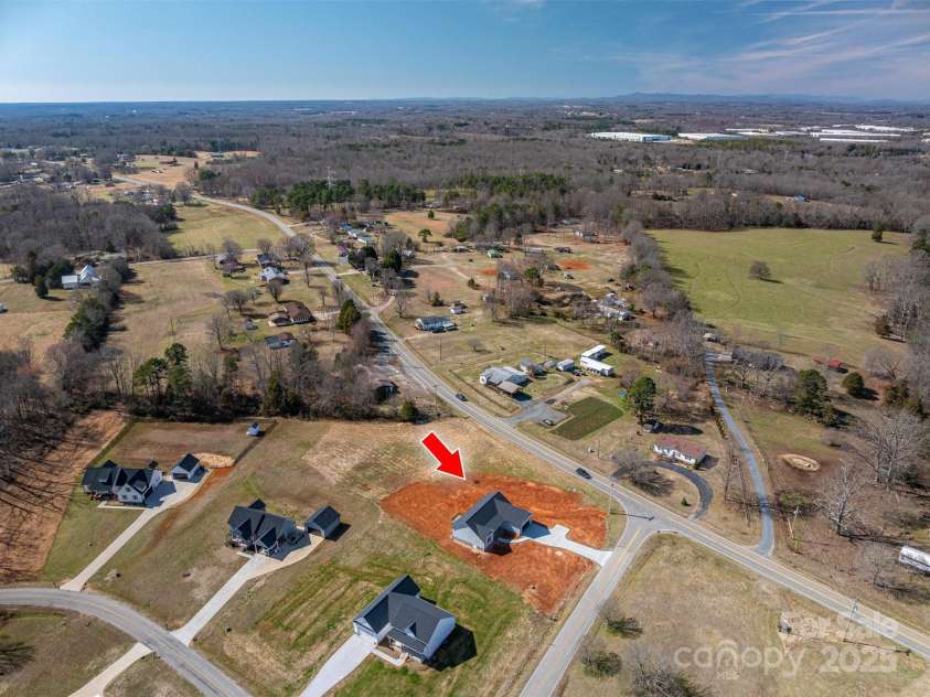 1282 Beal Road, Lincolnton, NC 28092.  MLS# CAR4224067, YatesRealty ID 7414. Aerial View