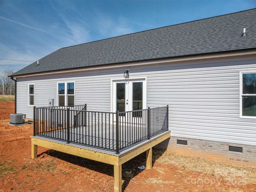 1282 Beal Road, Lincolnton, NC 28092.  MLS# CAR4224067, YatesRealty ID 7414. Rear Deck