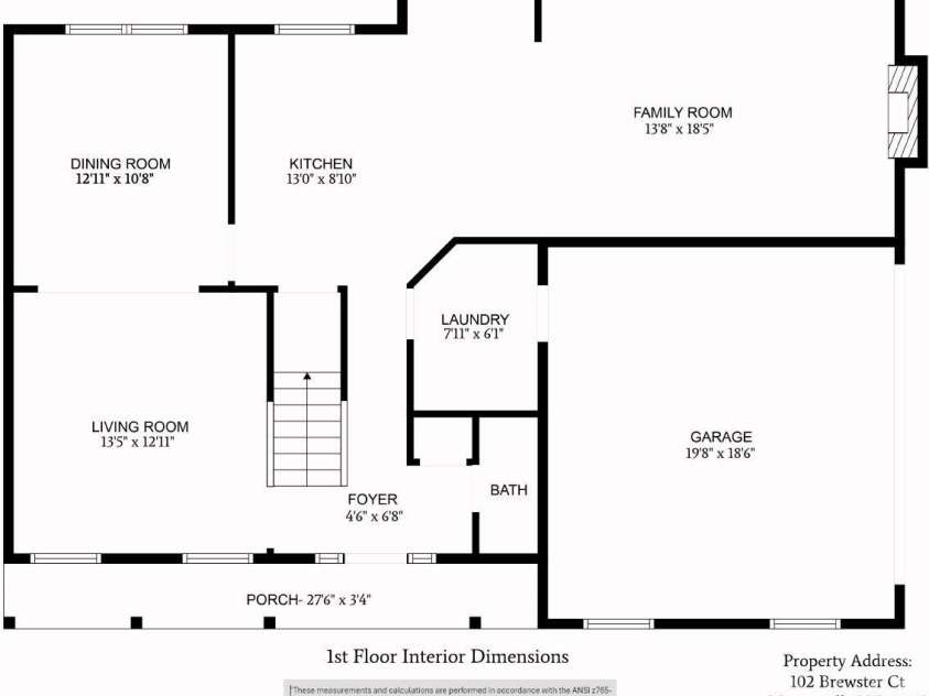 102 Brewster Court, Mooresville, NC 28115.  MLS# CAR4223330, YatesRealty ID 7417. 