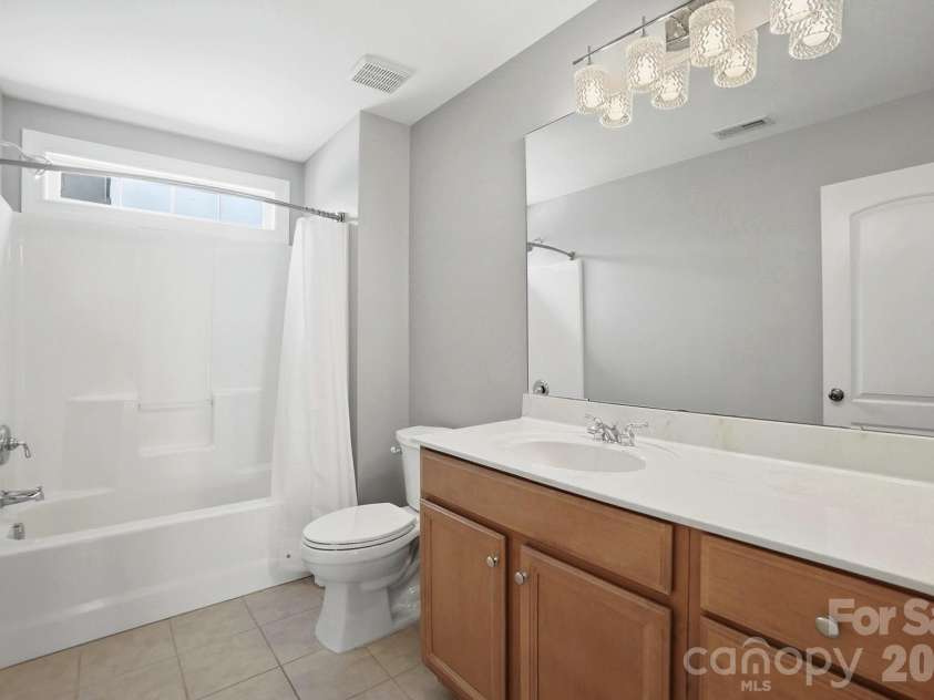 2709 Smith Field Drive, Monroe, NC 28110.  MLS# CAR4333485, YatesRealty ID 7417. 3rd Full Bathroom on 2nd Floor