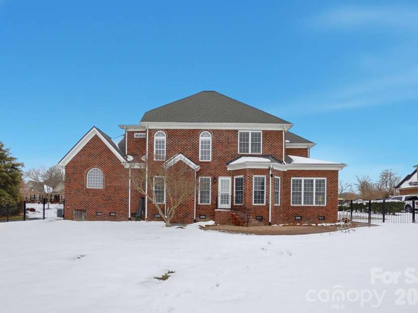 2709 Smith Field Drive, Monroe, NC 28110.  MLS# CAR4333485, YatesRealty ID 7417. Beautiful in the Snow too