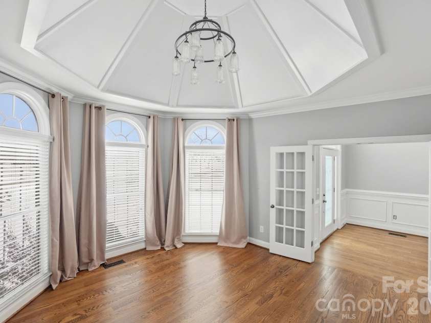 2709 Smith Field Drive, Monroe, NC 28110.  MLS# CAR4333485, YatesRealty ID 7417. French Doors to Office