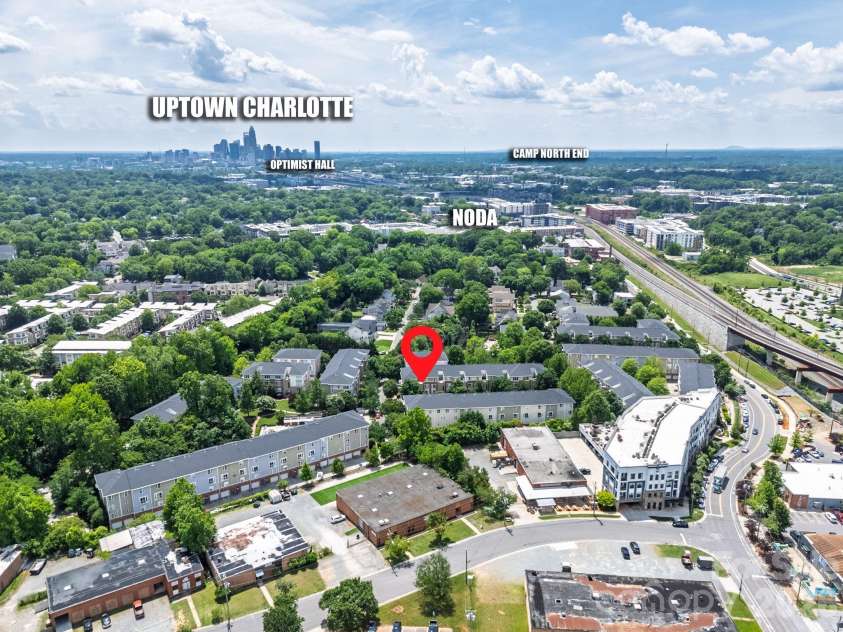 649 Raphael Place, Charlotte, NC 28205.  MLS# CAR4392516, YatesRealty ID 7431. So close to so much!