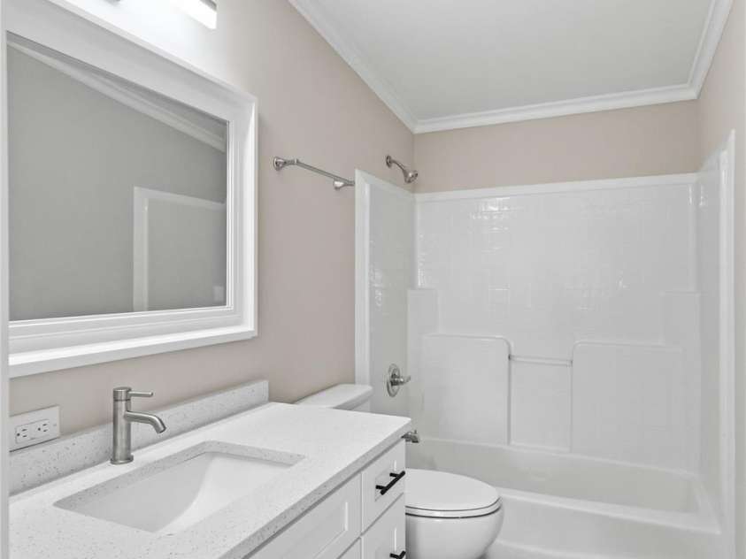 3313 Weeping Willow Drive, Concord, NC 28027.  MLS# CAR4349604, YatesRealty ID 7432. Hall bathroom