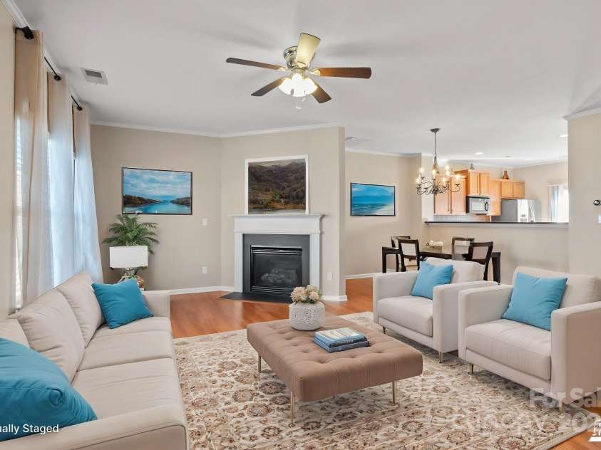 9724 Walkers Glen Drive, Concord, NC 28027.  MLS# CAR4224602, YatesRealty ID 7438. 