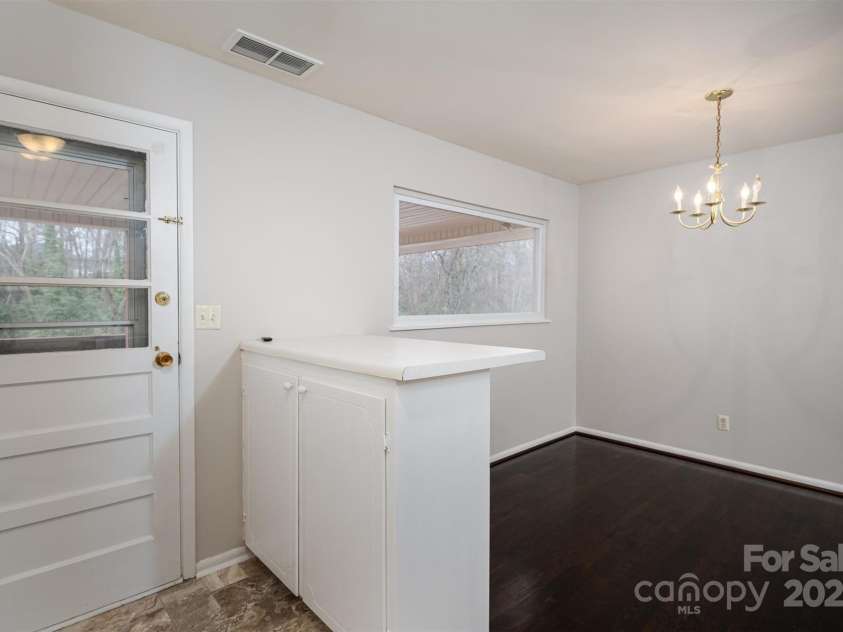 1501 Fern Forest Drive, Gastonia, NC 28054.  MLS# CAR4222511, YatesRealty ID 7440. Upstairs dining and exit to balcony