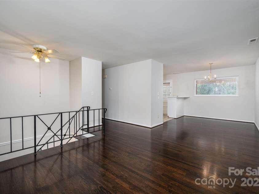 1501 Fern Forest Drive, Gastonia, NC 28054.  MLS# CAR4222511, YatesRealty ID 7440. Upstairs Living/Dining