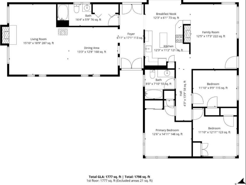 901 Union Street, Maiden, NC 28650.  MLS# CAR4322625, YatesRealty ID 7445. 