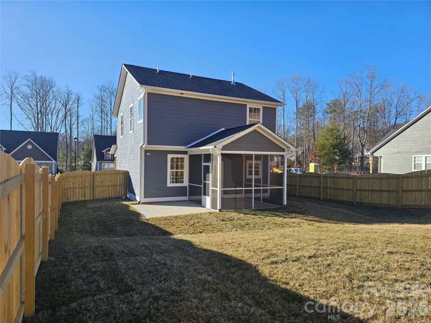 109 Crew Lane, Black Mountain, NC 28711.  MLS# CAR4328209, YatesRealty ID 7448. Fenced in Back yard