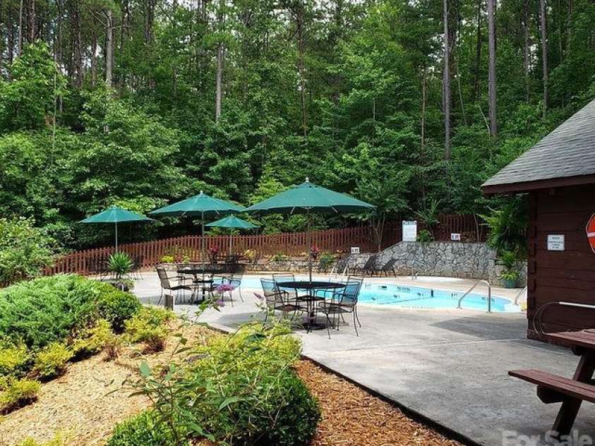 476 Double Eagle Drive, Nebo, NC 28761.  MLS# CAR4360435, YatesRealty ID 7450. Pool & Cabana