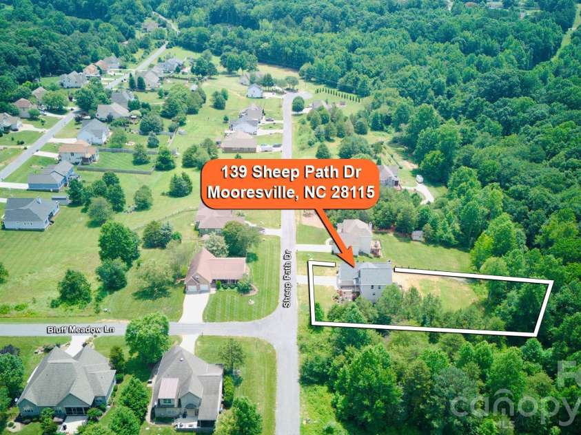 139 Sheep Path Drive, Mooresville, NC 28115.  MLS# CAR4334366, YatesRealty ID 7453. 