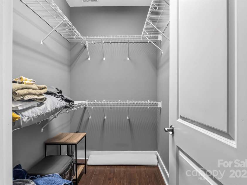 6 Meeting Street, Asheville, NC 28803.  MLS# CAR4266058, YatesRealty ID 7465. Walk-in closet in primary