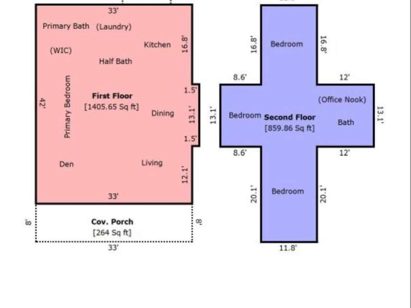 257 3rd Avenue, Hickory, NC 28602.  MLS# CAR4237724, YatesRealty ID 7466. Floor plan