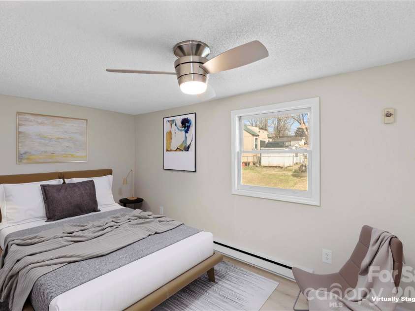 126 Thomas Street, Troutman, NC 28166.  MLS# CAR4355493, YatesRealty ID 7478. Virtually Staged Bedroom 2