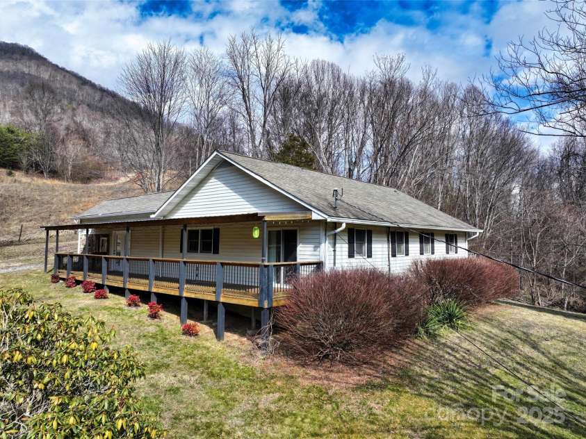 1567 Newfound Road, Leicester, NC 28748.  MLS# CAR4214973, YatesRealty ID 7479. Farmhouse