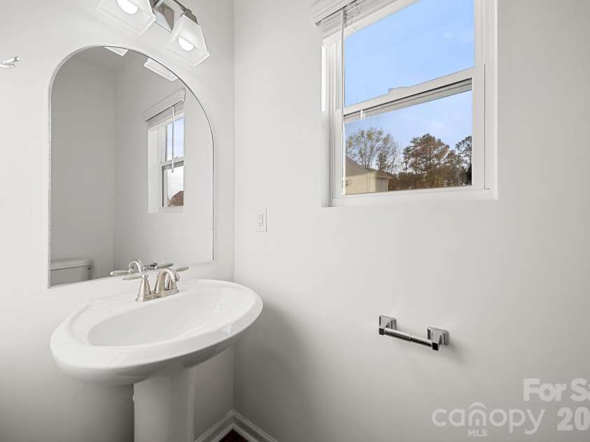 2838 Kinloch Court, Clover, SC 29710.  MLS# CAR4360011, YatesRealty ID 7481. Downstairs Half Bath