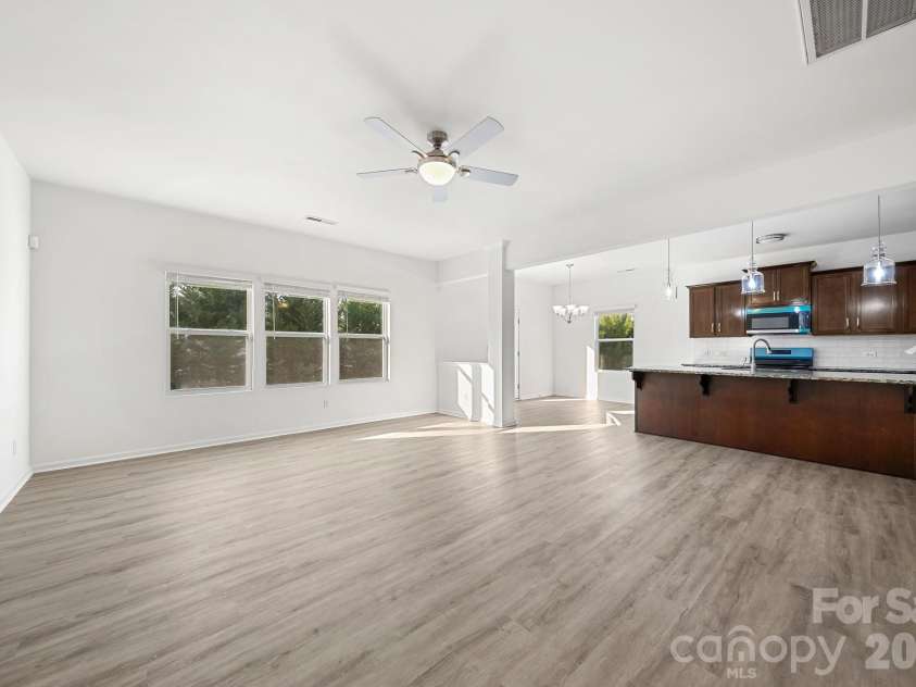2838 Kinloch Court, Clover, SC 29710.  MLS# CAR4360011, YatesRealty ID 7481. Open Concept Living Area