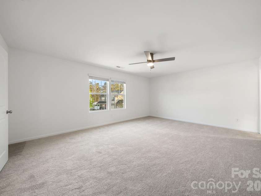 2838 Kinloch Court, Clover, SC 29710.  MLS# CAR4360011, YatesRealty ID 7481. Upstairs Primary Bedroom