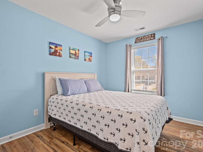 137 4th Street, Oak Island, NC 28465.  MLS# CAR4363767, YatesRealty ID 7502. 2nd bedroom