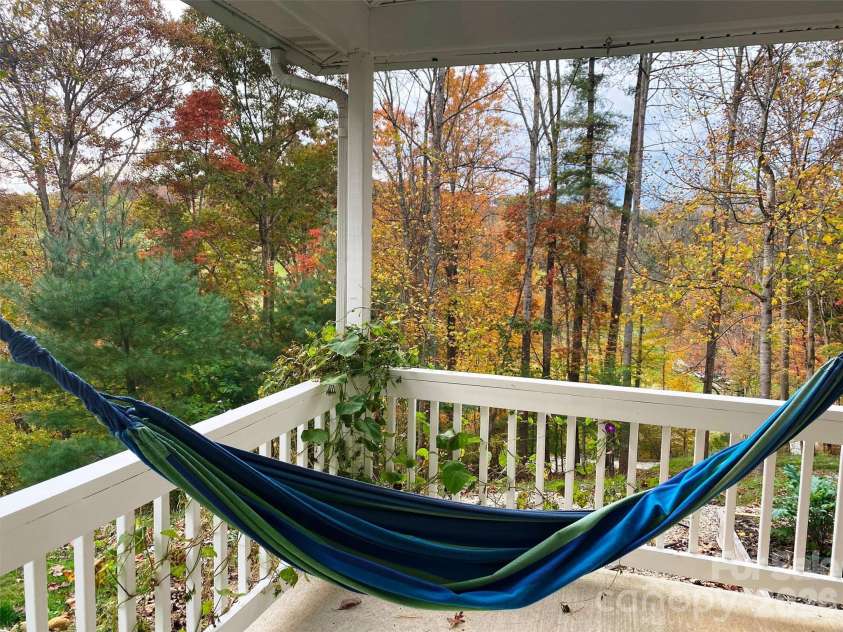 109 Paradise Circle, Clyde, NC 28721.  MLS# CAR4352069, YatesRealty ID 7513. Relax on the Covered Porch
