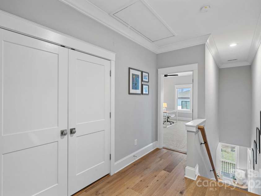 2721 Kilgo Way, Charlotte, NC 28205.  MLS# CAR4229066, YatesRealty ID 7515. Laundry Closet