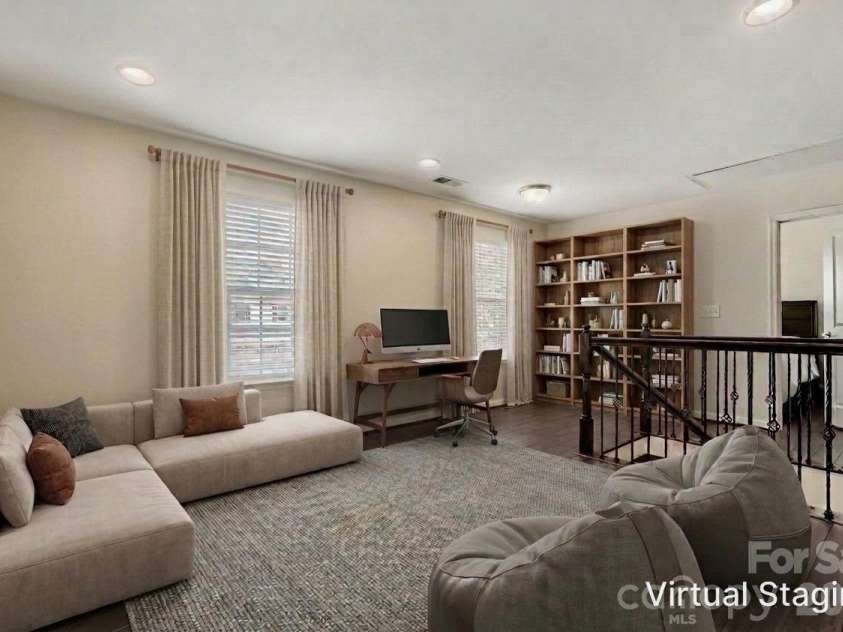 1295 Farm Branch Drive, Concord, NC 28027.  MLS# CAR4349217, YatesRealty ID 7526. Loft area