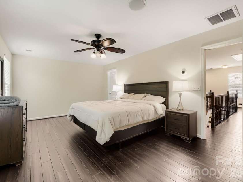 1295 Farm Branch Drive, Concord, NC 28027.  MLS# CAR4349217, YatesRealty ID 7526. Primary Bedroom