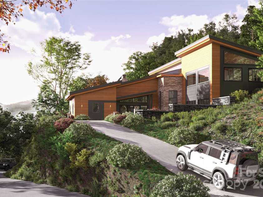 Lot 45 Weatherwatch Lane, Waynesville, NC 28786.  MLS# CAR4315609, YatesRealty ID 753. Rendered Design