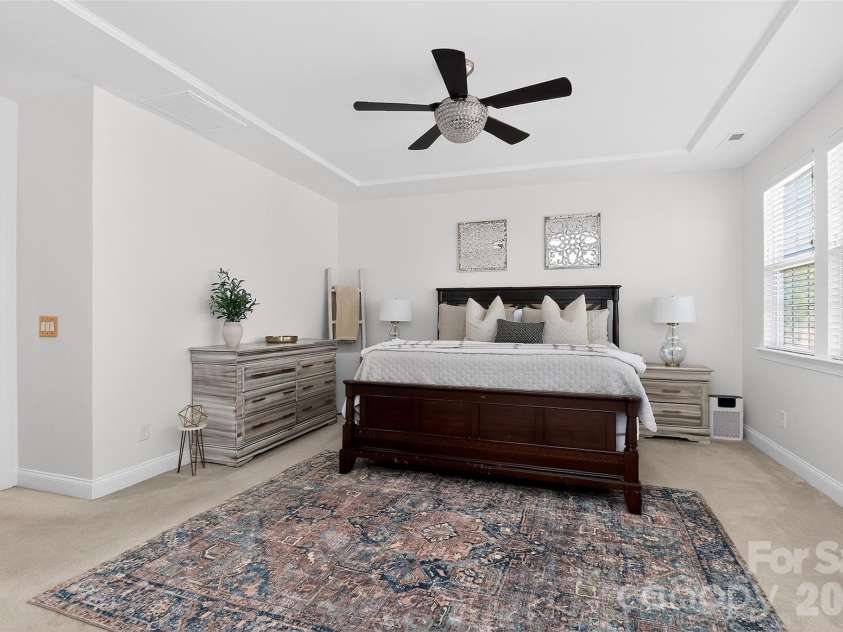 1818 Sutter Creek Drive, Waxhaw, NC 28173.  MLS# CAR4359258, YatesRealty ID 7541. Primary Bedroom