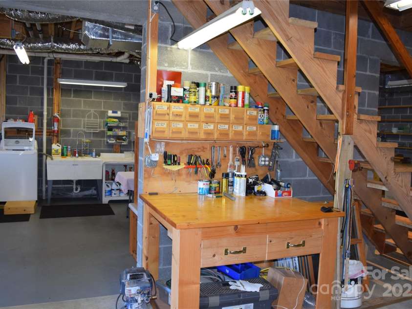 621 Firetower Road, Spruce Pine, NC 28777.  MLS# CAR4239673, YatesRealty ID 7544. Basement