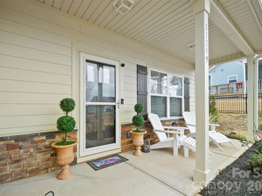 11249 Island VIew Lane, Lancaster, SC 29720.  MLS# CAR4333365, YatesRealty ID 7553. Covered front porch