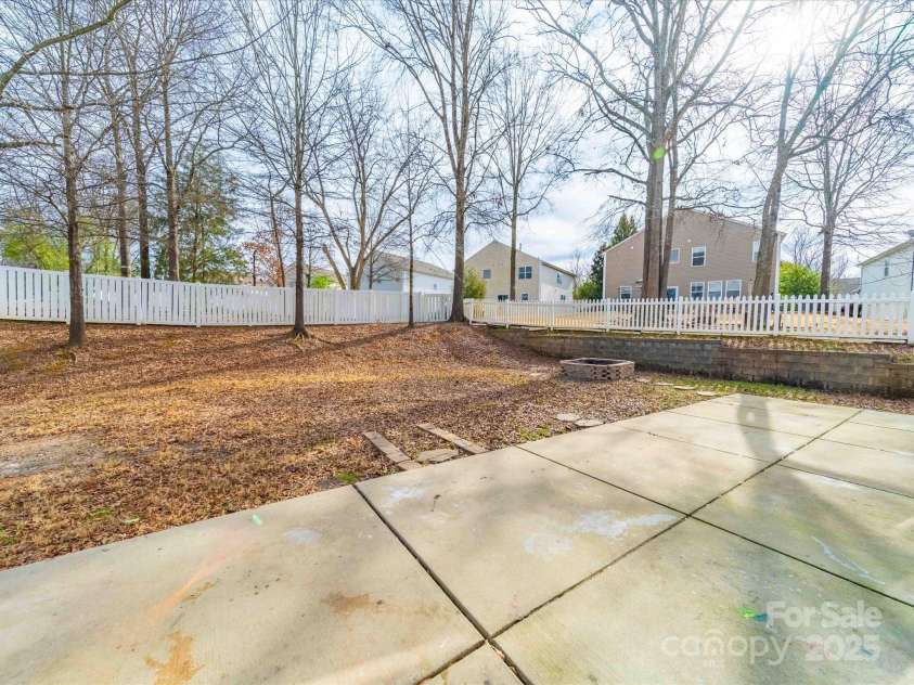 1120 Spicewood Pines Road, Fort Mill, SC 29708.  MLS# CAR4215795, YatesRealty ID 7563. Backyard & Firepit