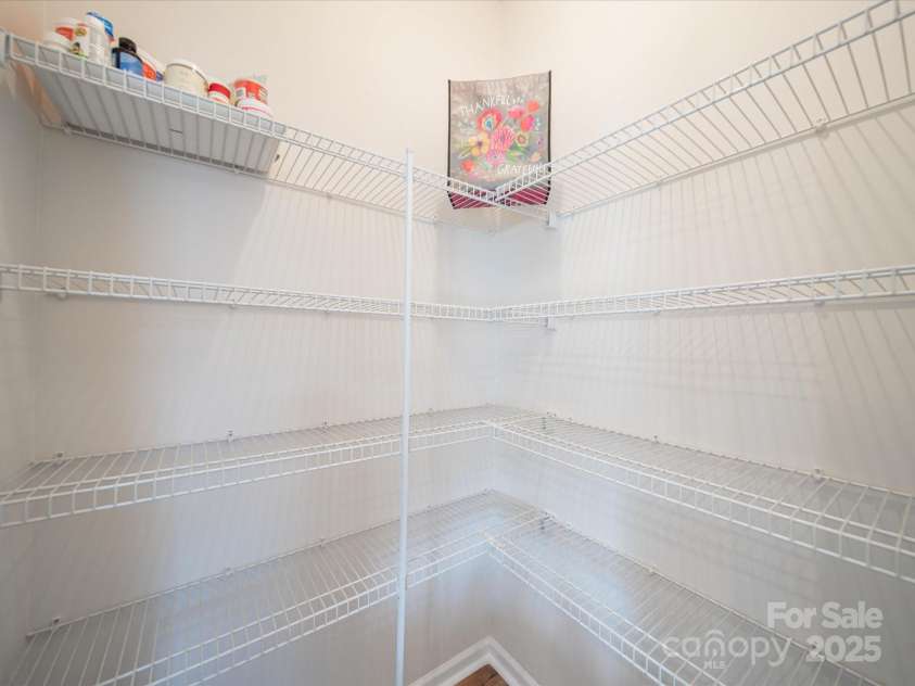 1120 Spicewood Pines Road, Fort Mill, SC 29708.  MLS# CAR4215795, YatesRealty ID 7563. Walk-in Pantry