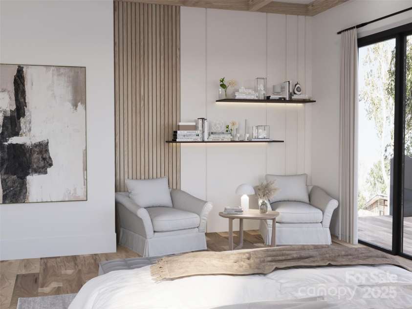 TBD Connestee Trail, Brevard, NC 28712.  MLS# CAR4168349, YatesRealty ID 757. Lower Level 2nd Primary Bedroom