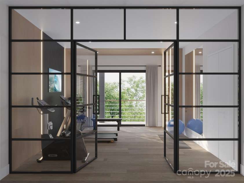 TBD Connestee Trail, Brevard, NC 28712.  MLS# CAR4168349, YatesRealty ID 757. Lower level flex room