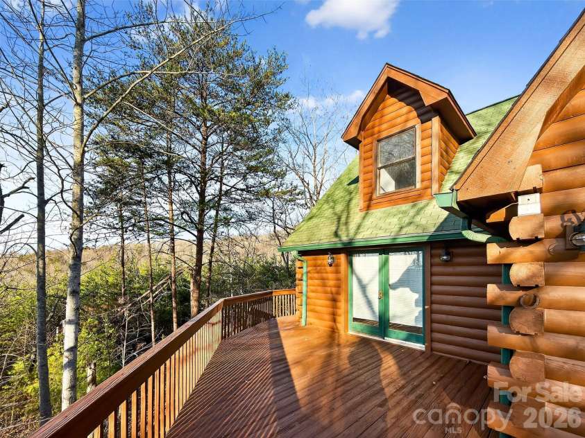 345 Lower Switchback Road, Union Mills, NC 28167.  MLS# CAR4356229, YatesRealty ID 7582. Back Deck
