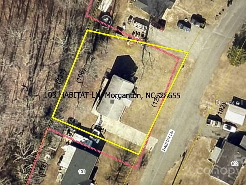 103 Habitat Lane, Morganton, NC 28655.  MLS# CAR4311523, YatesRealty ID 7589. 