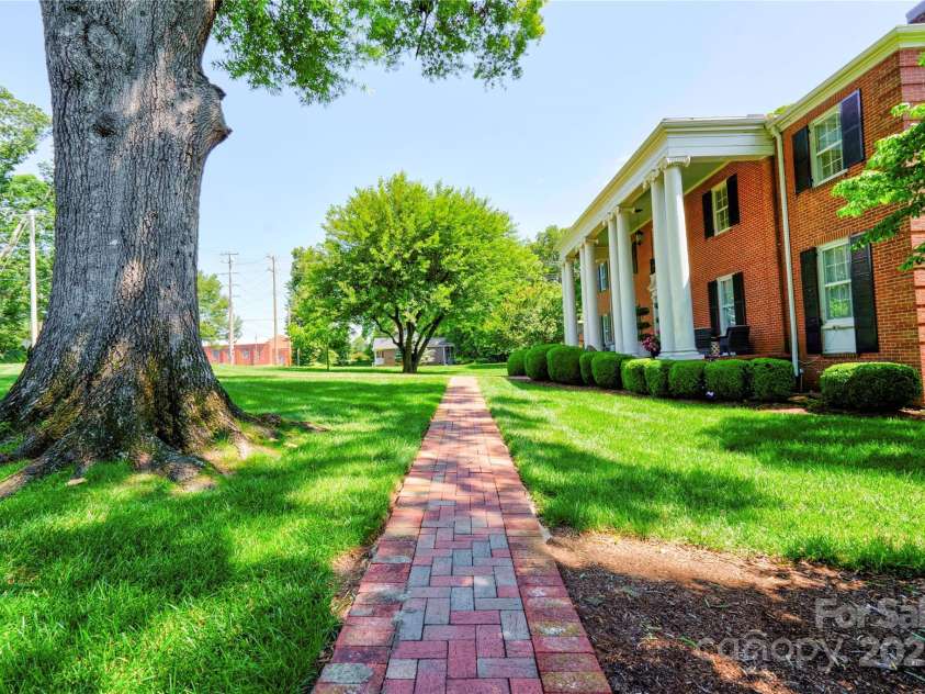 110 Gaston Street, Kings Mountain, NC 28086.  MLS# CAR4273043, YatesRealty ID 76. Front Walk