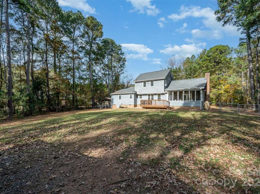 302 Nottingham Way, Wadesboro, NC 28170.  MLS# CAR4316786, YatesRealty ID 760. Backyard