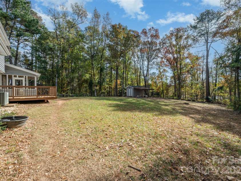 302 Nottingham Way, Wadesboro, NC 28170.  MLS# CAR4316786, YatesRealty ID 760. Backyard
