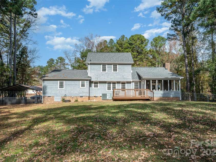 302 Nottingham Way, Wadesboro, NC 28170.  MLS# CAR4316786, YatesRealty ID 760. Backyard