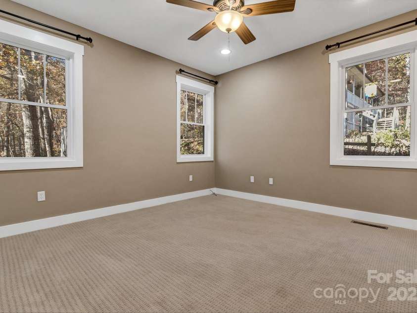 241 Fern Way, Black Mountain, NC 28711.  MLS# CAR4196971, YatesRealty ID 7601. Main level bedroom